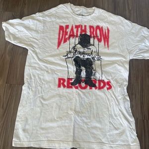 Death Row Records White T-Shirt